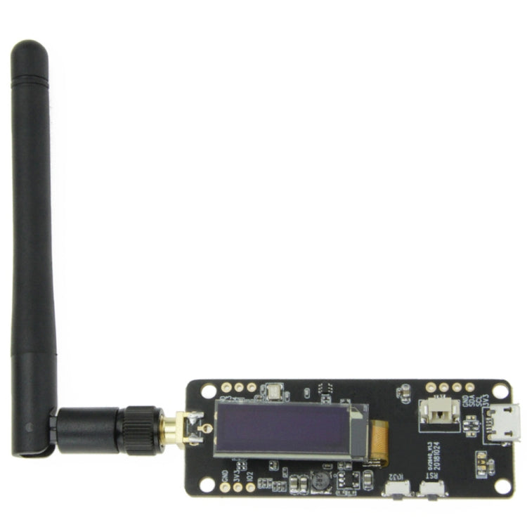 TTGO Fish-eye Lens Camera Module OV2640 SMA WiFi 0.91 OLED Development Board with 3dbi Antenna
