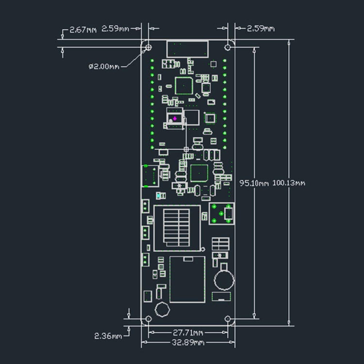 TTGO T-Beamv1.0 ESP32 Chipset Bluetooth WiFi Module 868MHz LoRa NEO-6M GPS Module with SMA Antenna, Original Version