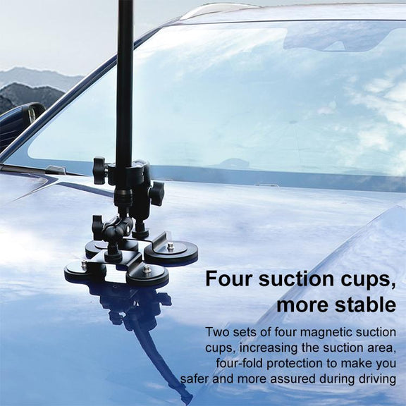 Selfie Stick Adjustable Extension Rod, Length: 45-120cm (Black)