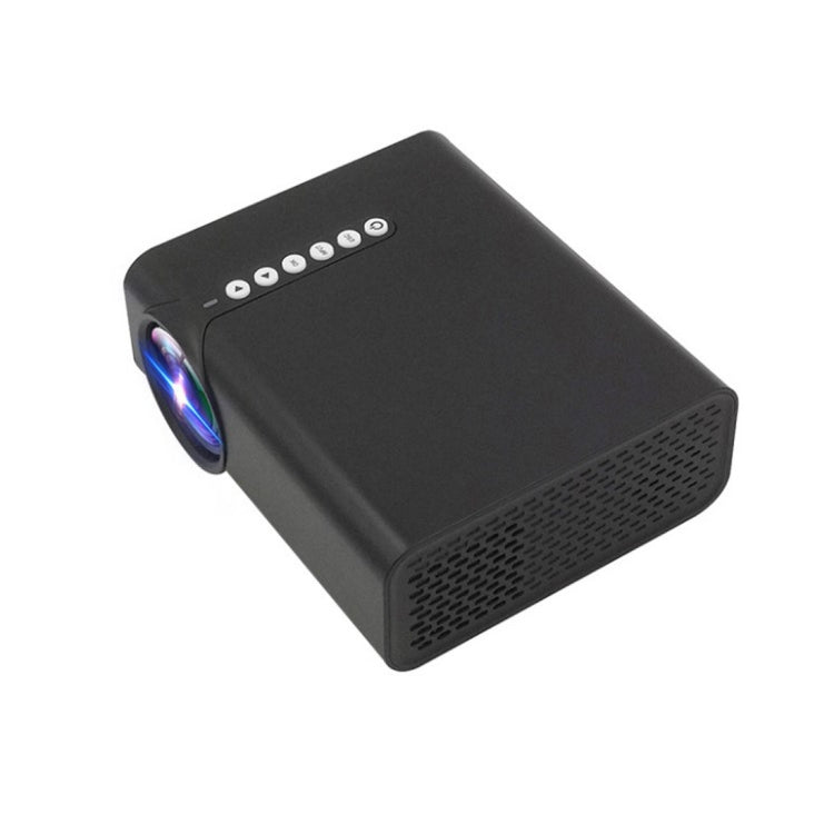 YG520 1800 Lumens HD LCD Projector,Built in Speaker,Can Read U disk, Mobile hard disk,SD Card, AV connect DVD, Set top box.(Black)