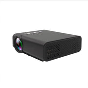 YG520 1800 Lumens HD LCD Projector,Built in Speaker,Can Read U disk, Mobile hard disk,SD Card, AV connect DVD, Set top box.(Black)