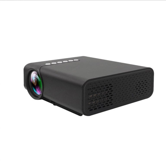 YG520 1800 Lumens HD LCD Projector,Built in Speaker,Can Read U disk, Mobile hard disk,SD Card, AV connect DVD, Set top box.(Black)