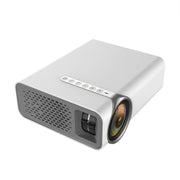 YG520 1800 Lumens HD LCD Projector,Built in Speaker,Can Read U disk, Mobile hard disk,SD Card, AV connect DVD, Set top box. (White)