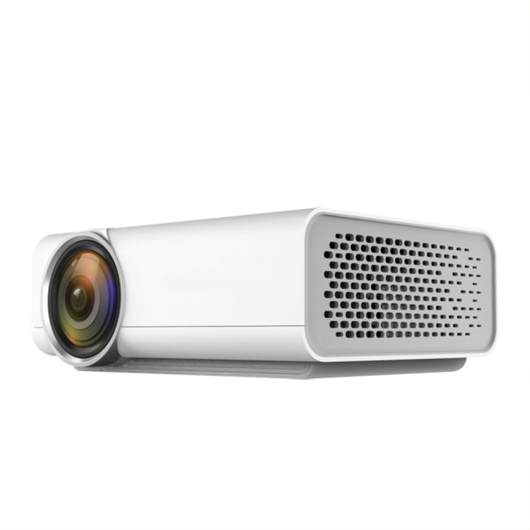 YG520 1800 Lumens HD LCD Projector,Built in Speaker,Can Read U disk, Mobile hard disk,SD Card, AV connect DVD, Set top box. (White)