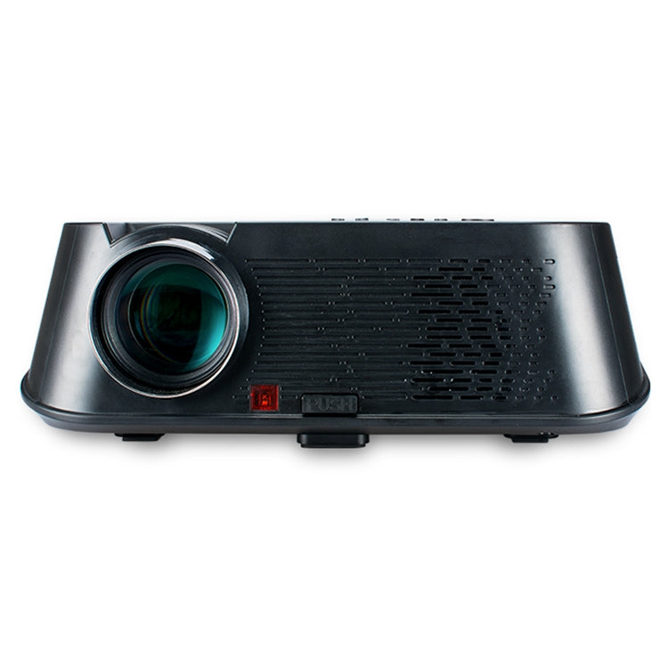 VS626 Android 3500ANSI Lumens 1080*720 Resolution LED+LCD Technology Smart Projector, Support AV / HDMI / SD Card / USB / VGA (Black Silver)