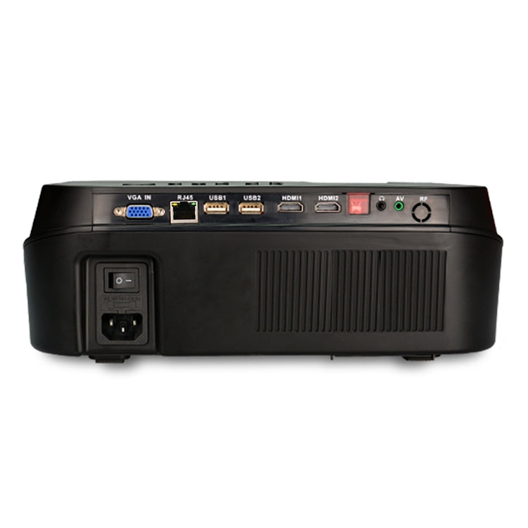 VS626 Android 3500ANSI Lumens 1080*720 Resolution LED+LCD Technology Smart Projector, Support AV / HDMI / SD Card / USB / VGA (Black)
