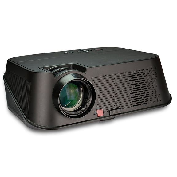 VS626 Android 3500ANSI Lumens 1080*720 Resolution LED+LCD Technology Smart Projector, Support AV / HDMI / SD Card / USB / VGA (Black)