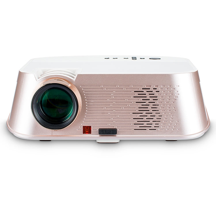 VS626 Android 3500ANSI Lumens 1080*720 Resolution LED+LCD Technology Smart Projector, Support AV / HDMI / SD Card / USB / VGA (Gold)