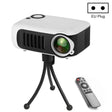 A2000 Portable Projector 800 Lumen LCD Home Theater Video Projector, Support 1080P, EU Plug (White) - LED Projector by PMC TechLife | Online Shopping South Africa | PMC TechLife | Buy Now Pay Later Mobicred