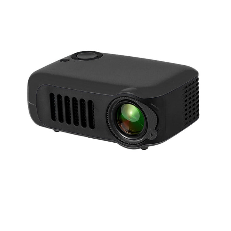 A2000 Portable Projector 800 Lumen LCD Home Theater Video Projector, Support 1080P, AU Plug (Black)