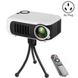 A2000 Portable Projector 800 Lumen LCD Home Theater Video Projector, Support 1080P, AU Plug (White) - LED Projector by PMC TechLife | Online Shopping South Africa | PMC TechLife | Buy Now Pay Later Mobicred
