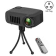 A2000 Portable Projector 800 Lumen LCD Home Theater Video Projector, Support 1080P, UK Plug (Black) - LED Projector by PMC TechLife | Online Shopping South Africa | PMC TechLife | Buy Now Pay Later Mobicred