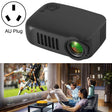 A2000 1080P Mini Portable Smart Projector Children Projector, AU Plug(Black) - Mini Projector by PMC TechLife | Online Shopping South Africa | PMC TechLife | Buy Now Pay Later Mobicred