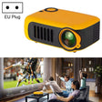 A2000 1080P Mini Portable Smart Projector Children Projector, EU Plug(Yellow) - Mini Projector by PMC TechLife | Online Shopping South Africa | PMC TechLife | Buy Now Pay Later Mobicred
