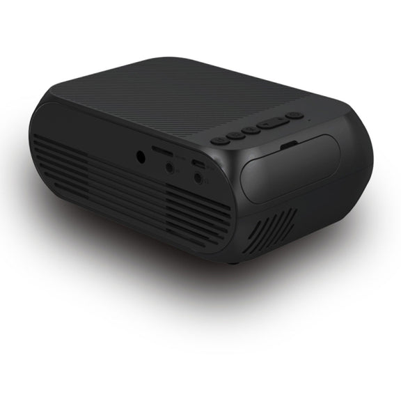 YG320 320*240 Mini LED Projector Home Theater, Support HDMI & AV & SD & USB (Black)