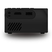 YG320 320*240 Mini LED Projector Home Theater, Support HDMI & AV & SD & USB (Black)