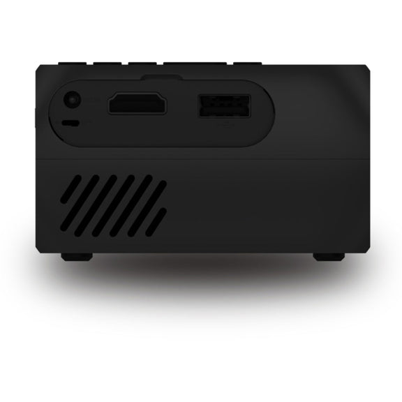 YG320 320*240 Mini LED Projector Home Theater, Support HDMI & AV & SD & USB (Black)