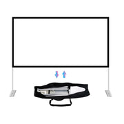 Outdoor Bracket Folding Polyester Projector Film Curtain, Size:84 inch (16:9)
