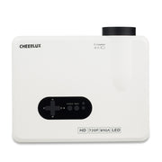 CL720 3000LM 1280x800 Home Theater LED Projector with Remote Controller, Support HDMI, VGA, YPbPr, Video, Audio, TV, USB Interfaces(White)