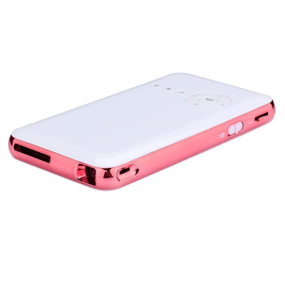 Wejoy DL-S6+ 1000 Lumens 854x480 Smart Mini Projector, RK3128 CPU, 1GB+32GB, Android 4.4, Bluetooth, WiFi, HDMI(Rose Gold)