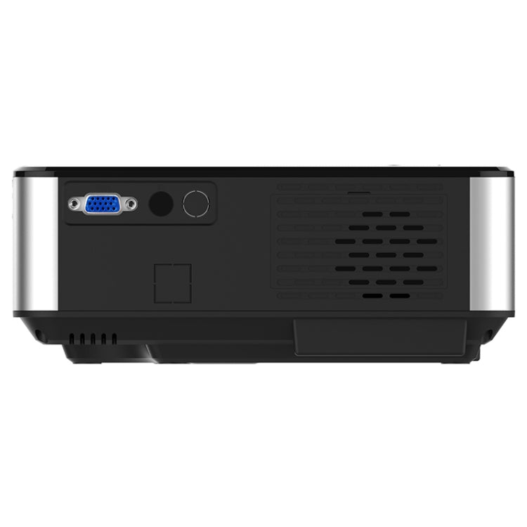 Cheerlux C9 1280x720 720P HD Smart Projector, Support HDMI x 2 / USB x 2 / VGA / AV(Black)