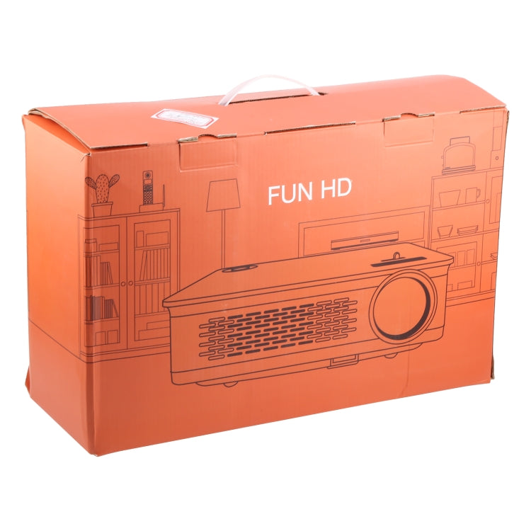 Wejoy L5 Home Theater Adjustable Optical Keystone Full HD 1080P LED LCD Video Projector with Remote Control (AU Plug)