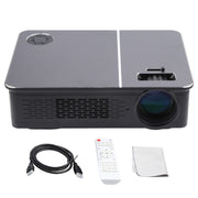 Wejoy L5 Home Theater Adjustable Optical Keystone Full HD 1080P LED LCD Video Projector with Remote Control (US Plug)