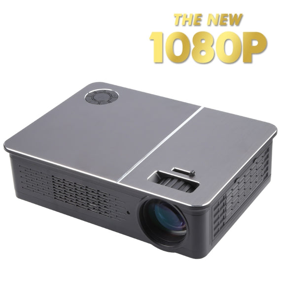 Wejoy L5 Home Theater Adjustable Optical Keystone Full HD 1080P LED LCD Video Projector with Remote Control (US Plug)