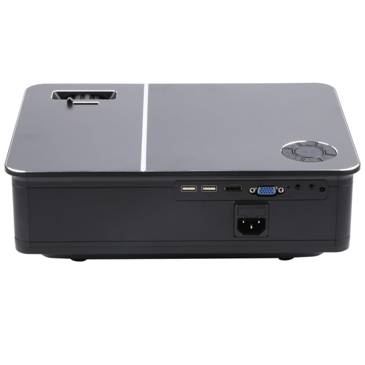 Wejoy L5 Home Theater Adjustable Optical Keystone Full HD 1080P LED LCD Video Projector with Remote Control (US Plug)
