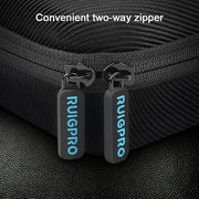 RUIGPRO Shockproof Water-resistant Portable Case Box for DJI Osmo Action, Size: 28cm x 19.7cm x 6.8cm(Black)