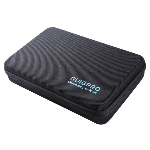 RUIGPRO Oxford Water-resistant Storage Box Case Bag for DJI OSMO Pocket Gimble Camera / OSMO Action, Size: 30.2x20.8x7.2cm (Black)