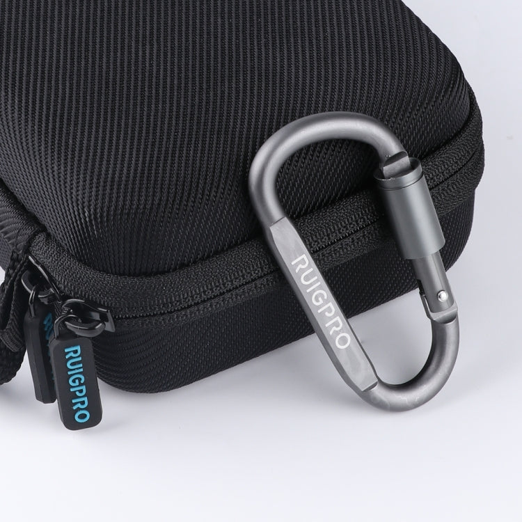 RUIGPRO Oxford Water-resistant Storage Box Case Bag for DJI OSMO Pocket Gimble Camera / OSMO Action, Size: 30.2x20.8x7.2cm (Black)