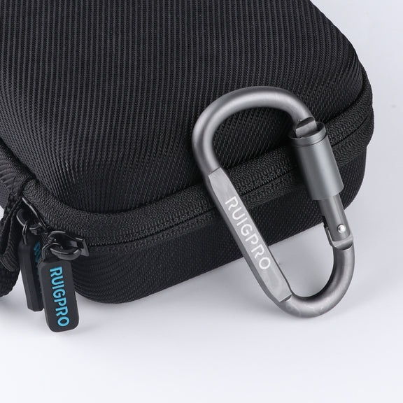 RUIGPRO Oxford Water-resistant Storage Box Case Bag for DJI OSMO Pocket Gimble Camera / OSMO Action, Size: 30.2x20.8x7.2cm (Black)