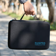 RUIGPRO Oxford Water-resistant Storage Box Case Bag for DJI OSMO Pocket Gimble Camera / OSMO Action, Size: 30.2x20.8x7.2cm (Black)