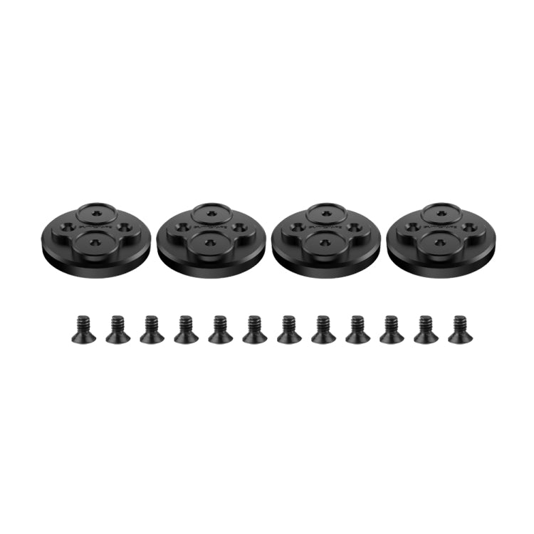 4 PCS Sunnylife Motor Metal Protection Cover for DJI Mavic Mini 1 / Mini 4K / DJI Mini 2 SE(Black)