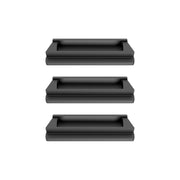 3 PCS Sunnylife AIR2-DC258 Silicone Battery Dust Plug for DJI Mavic Air 2(Black)