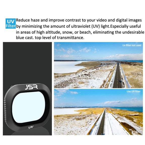 JSR Drone 5 in 1 UV+CPL+ND4+ND8+ND16 Lens Filter for DJI MAVIC 2 Pro