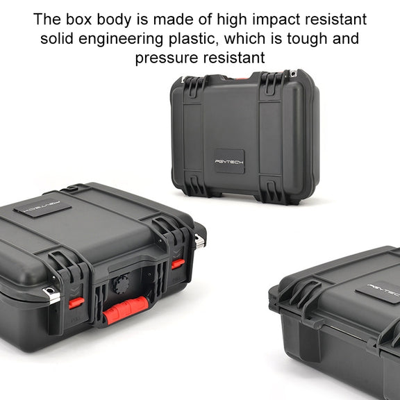 PGYTECH P-SP-101 Shockproof Water-resistant Explosion-proof Hard Box Carrying Case for DJI Shark (Black)