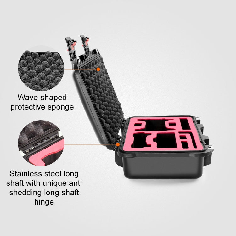 PGYTECH P-SP-101 Shockproof Water-resistant Explosion-proof Hard Box Carrying Case for DJI Shark (Black)