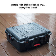 PGYTECH P-RH-001 Shockproof Water-resistant Explosion-proof Hard Box Carrying Case for DJI Ronin-S, Size: 63.4x50.3cm(Black)