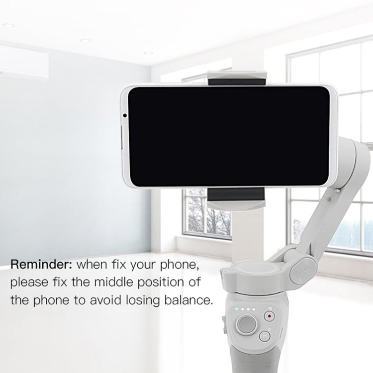 STMAKER Handheld Gimbal Quick Release Magnetic Buckle Clamp Expansion Bracket for DJI OM4