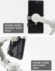 STARTRC Phone Holder Clip Anti-lost Rope Strap Anti-drop for DJI OM4 / Osmo Mobile 3 (Black)