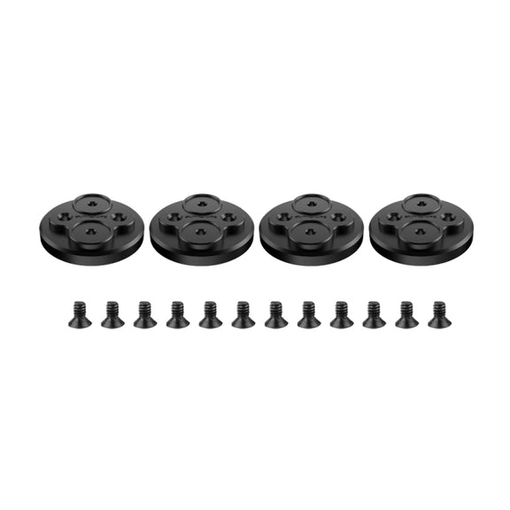 4 PCS Sunnylife Motor Metal Protection Cover for DJI Mini 2 (Black)