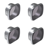 JSR KS 4 in 1 ND4+ND8+ND16+ND32 Lens Filter for DJI FPV, Aluminum Alloy Frame