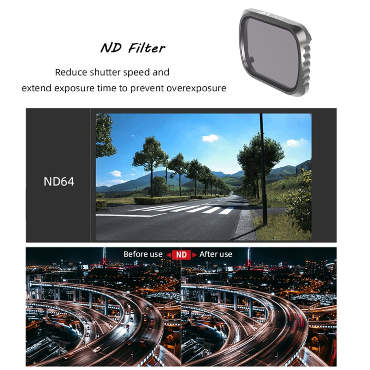 JSR KS 4 in 1 UV + CPL + ND16 + ND32 Lens Filter for DJI Air 2S, Aluminum Frame