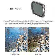 JSR KS 6 in 1 UV + CPL + ND4 + ND8 + ND16 + ND32 Lens Filter for DJI Air 2S, Aluminum Frame