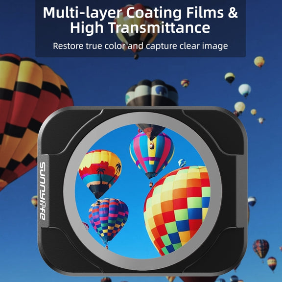 Sunnylife A2S-FI9348 4 in 1 MCUV+CPL+ND4+ND8 Lens Filter for DJI Air 2S