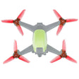 RCSTQ 2 Pairs Clear Color Quick-release Propellers for DJI FPV(Red) -  by RCSTQ | Online Shopping South Africa | PMC TechLife | Buy Now Pay Later Mobicred