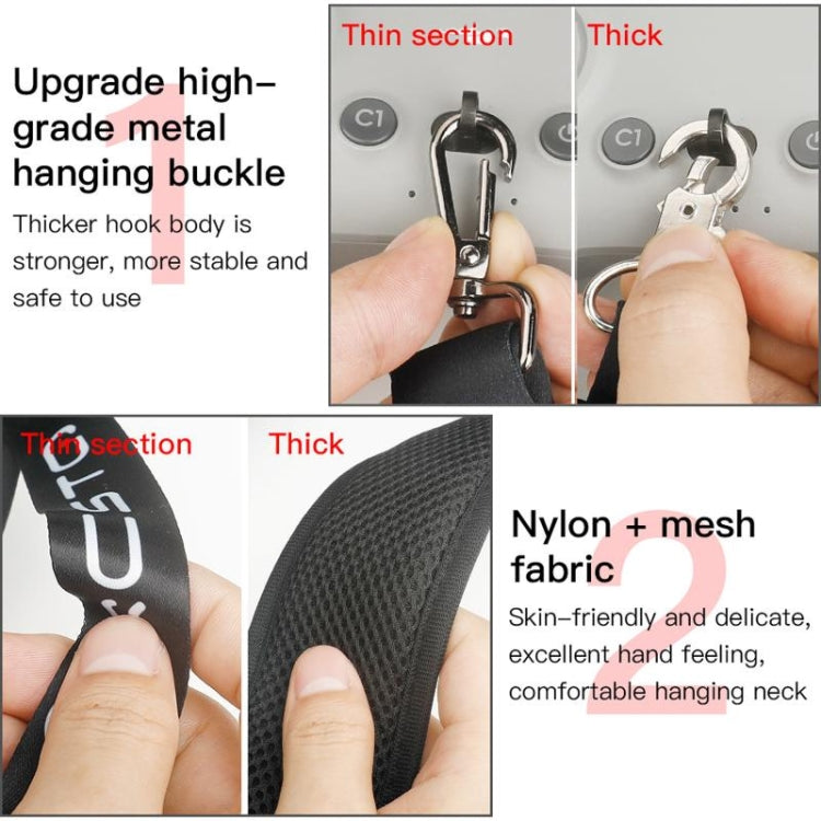 RCSTQ Thin Anti-lost Anti-fall Neck Strap Holder Lanyard for DJI FPV Remote Control