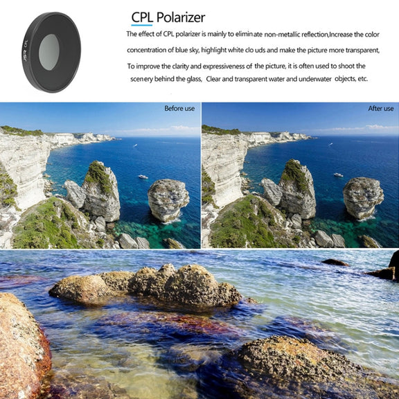 JSR CPL Lens Filter For DJI Osmo Action 3